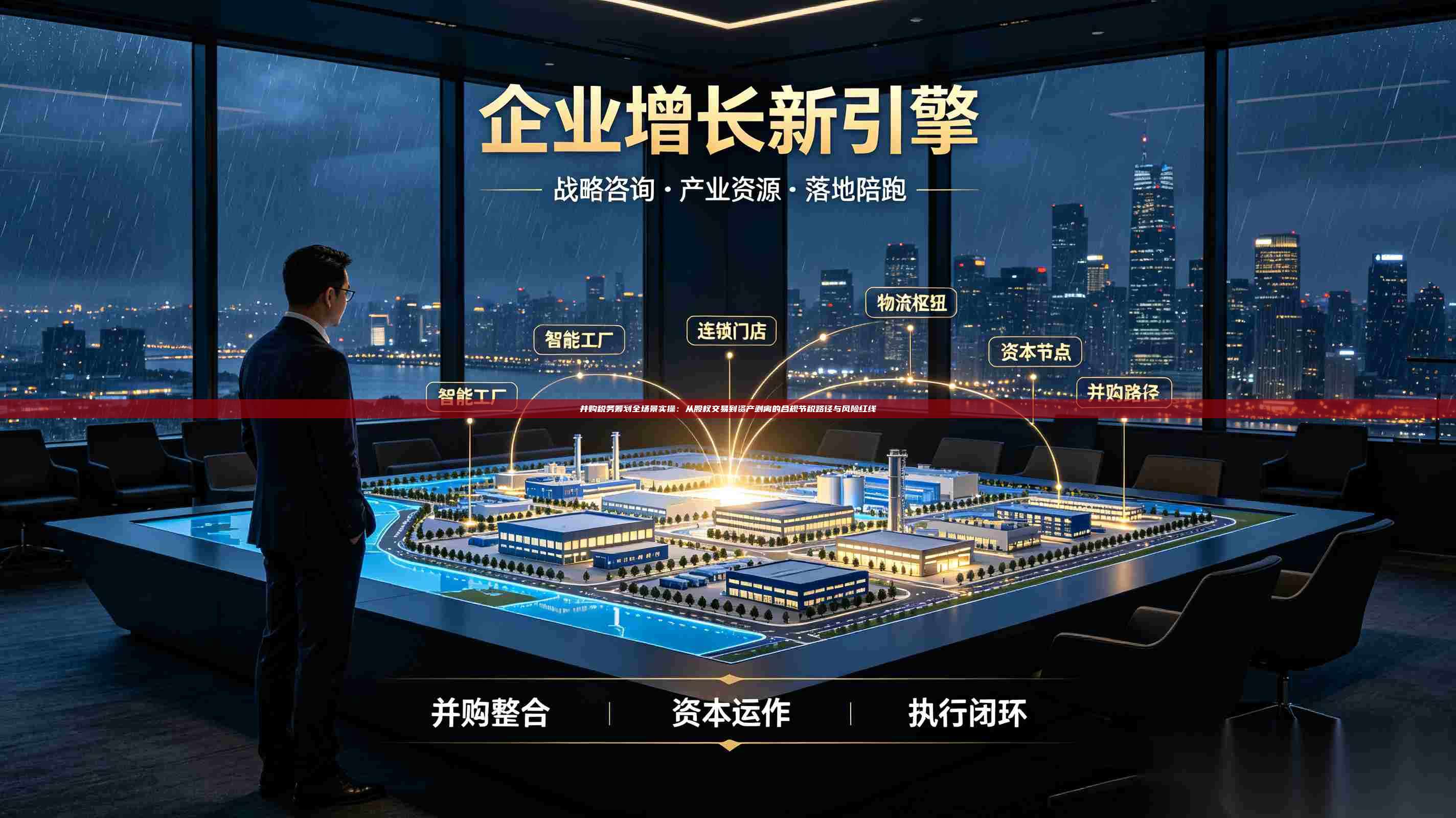 并购税务筹划全场景实操：从股权交易到资产剥离的合规节税路径与风险红线-第1张图片-深圳中科创投
